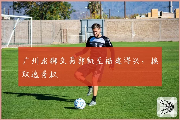 广州龙狮交易郭凯至福建浔兴，换取选秀权